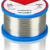 Solder, leaded, Sn60Pb39Cu1, Ø 0.5 mm, 500 g, 18640530