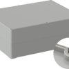 ABS enclosure, (L x W x H) 300 x 230 x 110 mm, light gray (RAL 7035), IP66, 5U350400
