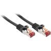 LINDY 47376 RJ45 Network cable, patch cable CAT 6 S/FTP 5.00 m Black 1 pc(s)
