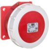 Gniazdo Tablicowe 32A 4P 400V /75X75/ Czerwone Ip67 Power Twist 3242-6
