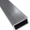 Rura metalowa Aluminium profil: prostokątna, szer.: 2cal dł.: 1m