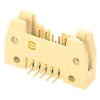 Male connector, 24 pole, pitch 2.54 mm, angled, beige, 09195247923