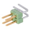 TE Connectivity 826662-2 Headers Dual Row R/A Male Unshrouded 2X02P