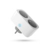 Gniazdko WiFi Duo LXU411 230V TUYA 16A, Podwójne zdalnie sterowane 368