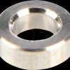 Spacers, nickel-plated brass, 2 mm