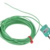 Termopara typ K do +250C 5m kabel 5m, Teflon PFA EN 60584-3:2008, IEC 584-3
