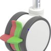 Blickle 935969 LKDXH-PATH 125XK-RIFI-ZAX55 Podwójna rolka z tworzywa sztucznego Średnica koła: 125 mm Maksymalne obciąże