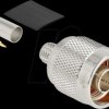 91767 N plug for crimping LMR 300 with matching shrink tube