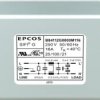 EMC filter, 50 to 60 Hz, 25 A, 250 V (DC), 250 VAC, 1.6 mH, threaded bolt M5, B84112G0000M125