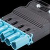 92.754.4453.0 Plug, 5-pin, blue, screw connection