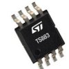Komparator Montaż powierzchniowy TS883IST Bardzo niski pobór energii MiniSO