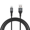 Złącze USB-A/USB-C wt-wt 1,2m QC Dudao L3ST 5A oplot czarny / 181520