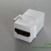 Moduł keystone gniazdo HDMI na gniazdo HDMI kolor biały