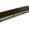 Patch panel STP kat.6 24 porty LSA 1U PK010