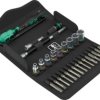 Zestaw z grzechotką 1/4 Zyklop Comfort 8100 SA 14, zmiana kierunku pracy, metryczny, 28 części, WERA 05005541001