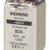 Siemens 3NA32366 Bezpiecznik użytkowy Rozmiar bezpiecznika = 2 160 A 690 V 3 szt.