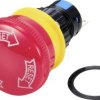 TRU COMPONENTS TC-9219032 Wyłącznik awaryjny, 1 NC, 1 szt.