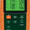 Data logger, temperature, SD card, Extech TM500