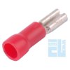 KONEKTOR IZOLOWANY ŻEŃSKI PŁASKI CZERWONY 3,2mm /5564 - 10szt