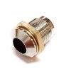 SMQ1129 oprawka LED metalowa chromowana wypukła diody 8mm