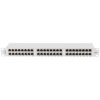 Patch panel RACK 19 kat.6 48p FTP z organizerem kablowym 1U szary LANBERG