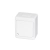 Beta Wyłącznik Hermetyczny Pojedynczy, Schodowy, Biały, Ip44 /D.3110Ws/