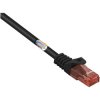 Renkforce RF-5047422 Network cable CAT 6 U/UTP Black Halogen-free 1m
