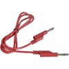 VOLTCRAFT Test lead Banana jack 4 mm Banana jack 4 mm.00 m Red