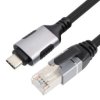 Kabel USB-C / RJ45 Ethernet 1Gbps 1.0m Talvico
