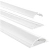 Hama 220984 Trunking PVC White Rigid 1000 x 70 x 21 mm Office Cable Protection