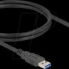 80480 USB 5 Gbps Cable USB Type-A male straight to USB Type-B male wit