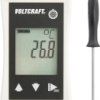 Termometr typu Pt1000 VOLTCRAFT PTM-120 VC-9960470, -70 - 250 °C, Kalibracja (ISO)