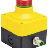 Wieland Electric R1.210.2402.0 Przycisk zatrzymania awaryjnego SNH 2402 2 NC M12, 2 NC, 1 szt.