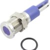 TRU COMPONENTS 1605967 Lampka sygnalizacyjna LED TC-92106c27, 60 mcd, 12 V DC/AC, 8 mm