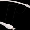 87866 USB Charging Cable for iPhone™, iPad™, iPod™ white 30 cm