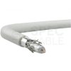 Kabel koncentryczny 75ohm RG6 tc’680CCS Tri-Shield 1,02/4,7/6,9mm CCS (oplot Al 80%) antenowy wewnętrzny biały TC'EQ