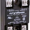 Solid state relay, 280 VAC, zero voltage switching, 90-280 VAC, 40 A, PCB mounting, A2440
