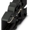 COMBI jack, spring balancer connection, 0.08-4.0 mm², 1 pole, 24 A, 6 kV, black, 3042189