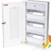 Rozdzielnica podtynkowa 36 modułowa 3x12M drzwi metal IP30 RP-36 KARWASZ