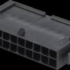 43020-2000 Molex crimp housing - Micro-Fit - 2x10-pin - male
