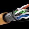 93268 Cat.5e network cable, F/UTP, CCA, 100 m, orange