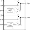 0.45-Ω on-state resistance, 3.3-V, 2:1 (SPDT), 2-channel analog switch with 1-V logic