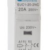 Stycznik 230 V AC Europa styki: 2 4 kW 20 A 2NC Śruba EUC1-20-2NC