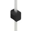 Pin header, 1 pole, pitch 2.54 mm, straight, black, 10046215
