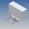 TEKO BELL-2.5 BELL-2.5 Obudowa uniwersalna 130.5 x 75.5 x 48 x 131 ABS szary błyszczący 1 szt.