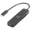 Renkforce RF-5151024 RF-PCR-230 External USB C memory card reader Black