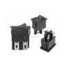Przełącznik klawisz 2-poz 4-pin mały T85550