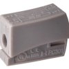 Szybkozłączka 1x0,5-2,5mm2 jasnoszary PC301-CL 89006002 /100szt./