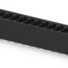 PCB terminal, 20 pole, pitch 3.5 mm, 11 A, pin, black, 2-2342071-0