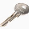 Replacement key, special types, SSG10, metal, for key switch, 5.58.095.008/0000